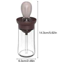 Ölspenderflasche aus Glas - Soßen- und Dressingbehälter