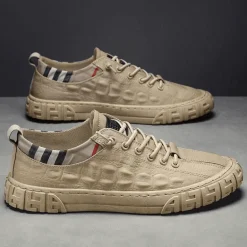 Lässige handgefertigte Herren-Sneakers - Bequeme Outdoor-Schuhe