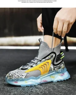 Lässige Hype Sneakers – Streetstyle Outdoor Sneaker