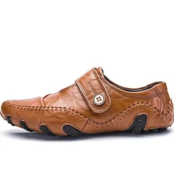 Lässige Lederschuhe für Herren im britischen Stil