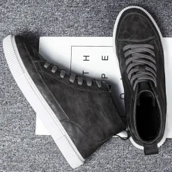 Lässige Lederstiefel für den Herbst - Frostschutz-Winterschuhe