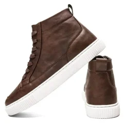 Lässige Lederstiefel für den Herbst - Frostschutz-Winterschuhe