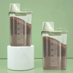 Luftdichter Vorratsbehälter für Lebensmittel – Messbarer Küchen-Organizer