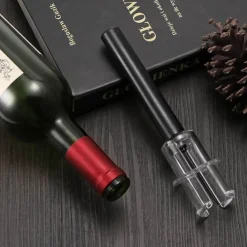 Luftdruck-Weinöffner-Set – Werkzeug zum einfachen Entfernen des Korkens