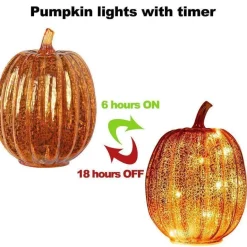 Luminous Pumpkin Lamp - Decorative Halloween Light Fixture