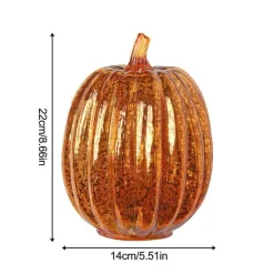 Luminous Pumpkin Lamp - Decorative Halloween Light Fixture