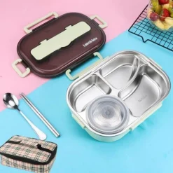 Lunchbox aus Edelstahl – Auslaufsicherer Behälter