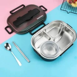 Lunchbox aus Edelstahl – Auslaufsicherer Behälter