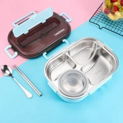 Lunchbox aus Edelstahl – Auslaufsicherer Behälter