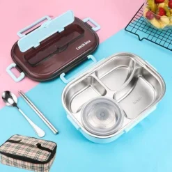 Lunchbox aus Edelstahl – Auslaufsicherer Behälter