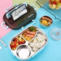 Lunchbox aus Edelstahl – Auslaufsicherer Behälter