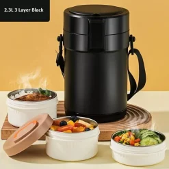 Lunchbox aus Edelstahl – Behälter zur Aufbewahrung von Mahlzeiten