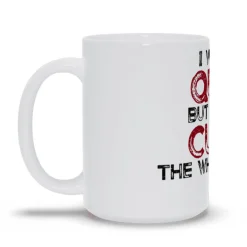Lustige Kaffeetasse - Cuss But Dont Quit Tasse