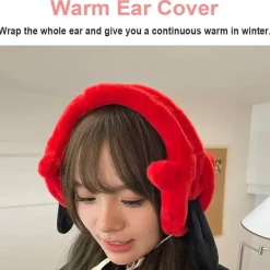 Lustige Wintermonster-Ohrenschützer – süßes, flauschiges Accessoire für kaltes Wetter