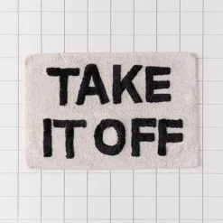 Lustiger nordischer Badezimmerteppich - Humorvoller Teppich