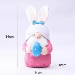 Lustiges Hasen-Türornament – ​​süßes Frühlingsdekor