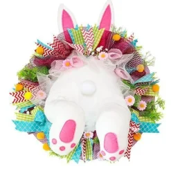 Lustiges Hasen-Türornament – ​​süßes Frühlingsdekor