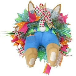 Lustiges Hasen-Türornament – ​​süßes Frühlingsdekor