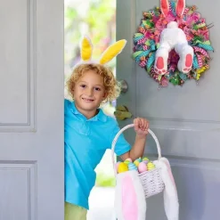 Lustiges Hasen-Türornament – ​​süßes Frühlingsdekor