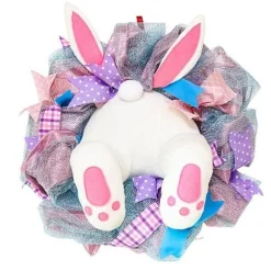 Lustiges Hasen-Türornament – ​​süßes Frühlingsdekor