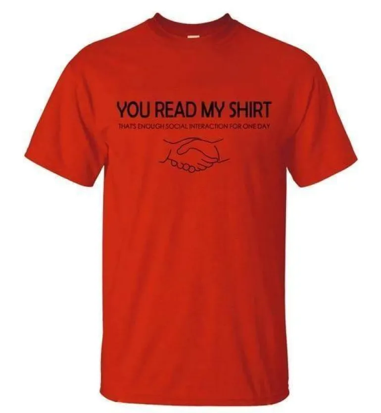 Lustiges T-Shirt - Du liest mein Shirt-Design