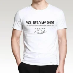 Lustiges T-Shirt - Du liest mein Shirt-Design