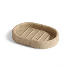 Luxe Sandstone Bathroom Set - Elegant Bath Accessories Collection