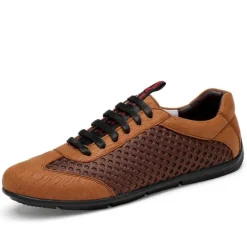 Luxuriöse, atmungsaktive Schnürschuhe für Herren – stilvolles, bequemes Schuhwerk