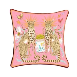 Luxuriöse Staffordshire-Hundekissenbezüge – Mystisches Tierdruck-Dekor