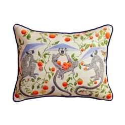 Luxuriöse Staffordshire-Hundekissenbezüge – Mystisches Tierdruck-Dekor