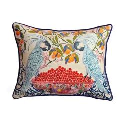 Luxuriöse Staffordshire-Hundekissenbezüge – Mystisches Tierdruck-Dekor