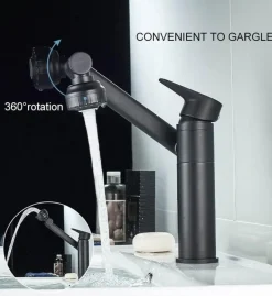 Luxuriöser drehbarer Wasserhahn – elegante Küchen- und Badezimmerarmatur