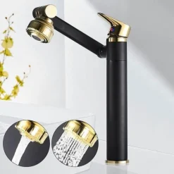 Luxuriöser drehbarer Wasserhahn – elegante Küchen- und Badezimmerarmatur