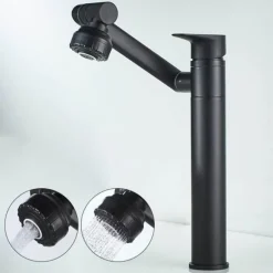 Luxuriöser drehbarer Wasserhahn – elegante Küchen- und Badezimmerarmatur
