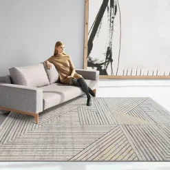 Luxuriöser Flächenteppich – Hochwertiger weicher Teppich
