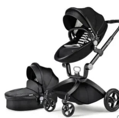 Luxuriöser 3-in-1-Kinderwagen - Europäischer Hochlandschafts-Modekinderwagen