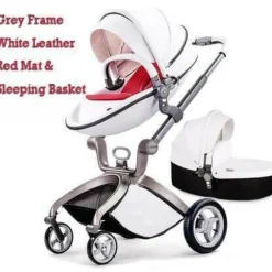 Luxuriöser 3-in-1-Kinderwagen - Europäischer Hochlandschafts-Modekinderwagen