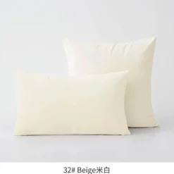 Luxuriöser Kissenbezug aus Samt – weicher Euro-Kissenbezug in mehreren Farben und Größen