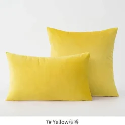 Luxuriöser Kissenbezug aus Samt – weicher Euro-Kissenbezug in mehreren Farben und Größen