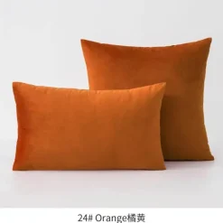 Luxuriöser Kissenbezug aus Samt – weicher Euro-Kissenbezug in mehreren Farben und Größen