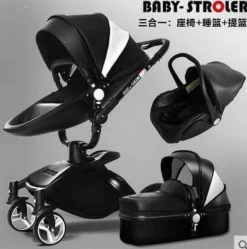 Luxuriöses europäisches Kinderwagenset – 3-teilige Optionen