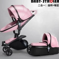 Luxuriöses europäisches Kinderwagenset – 3-teilige Optionen