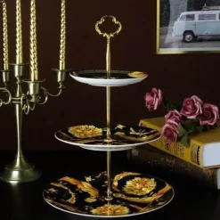 Luxuriöses Teetassen-Set aus Bone China – Elegante Kaffeetassen im europäischen Stil