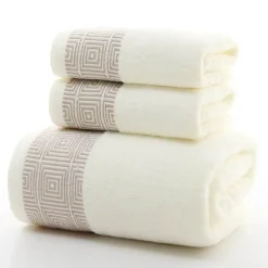 Luxury Bath Towel Set - Soft Absorbent Towels