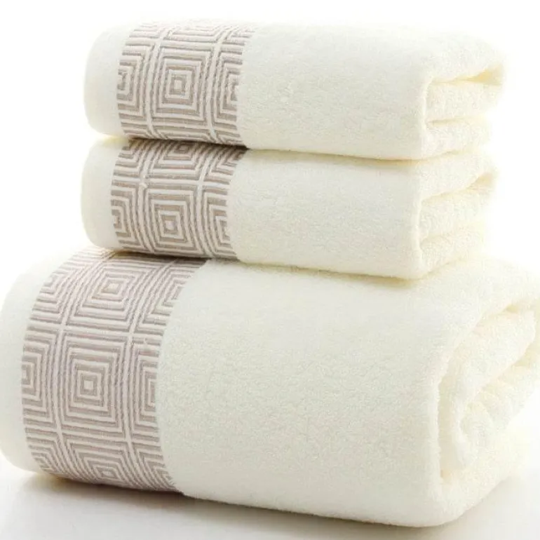 Luxury Bath Towel Set - Soft Absorbent Towels