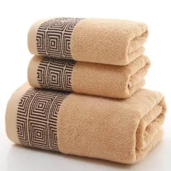 Luxury Bath Towel Set - Soft Absorbent Towels