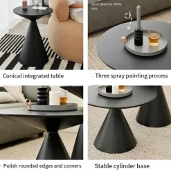 Luxury Coffee Table - Creative Sphere Light Design