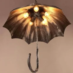 Luxury Creative Loft Umbrella Shaped Beautiful Lamp