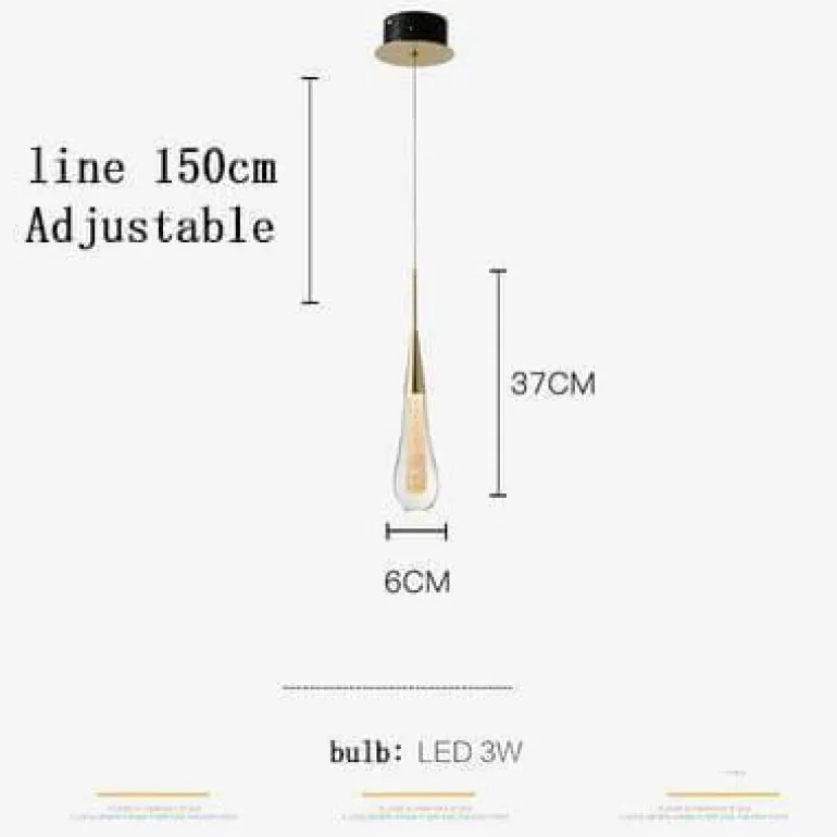 Luxury Crystal Pendant Lights - Elegant Melting Glass Design