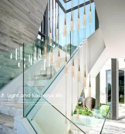 Luxury Crystal Pendant Lights - Elegant Melting Glass Design